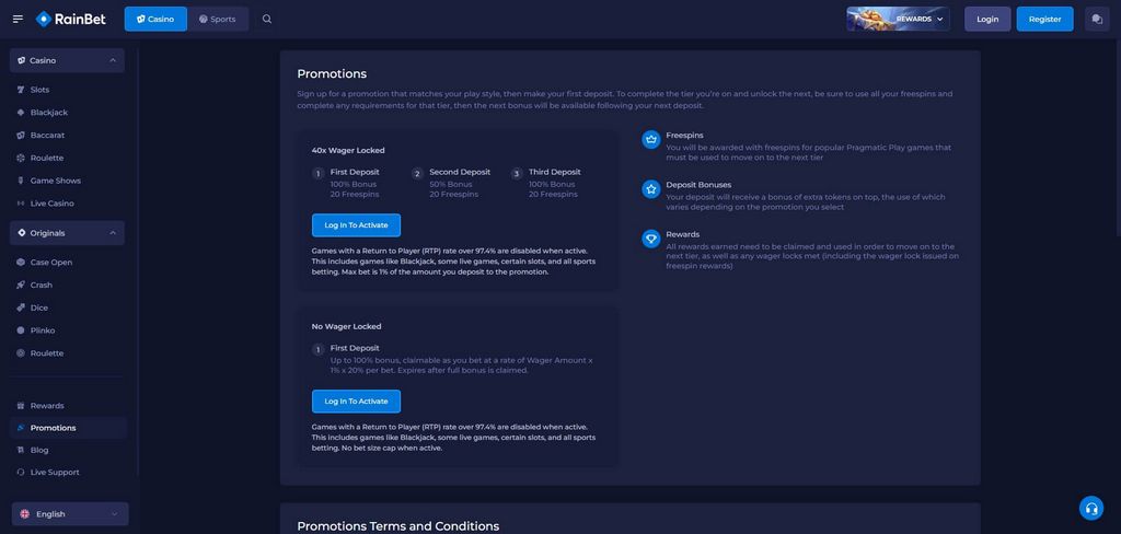 Une évaluation sincère du casino Rainbet. Que disent les experts ?